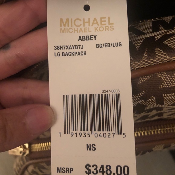 Michael Kors Large Backpack